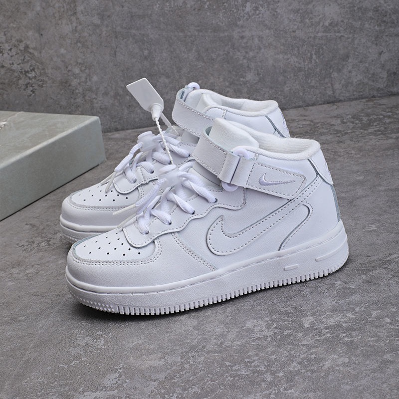Giày Air Force 1 Mid Air Force One In The White To Create Pocket Dành Cho Trẻ Em