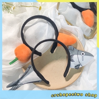 Băng Đô Cài Tóc rửa mặt Hình Chú Cá Đáng Yêu