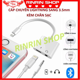 ⚡SIÊU CHẤT⚡ Cáp chuyển đổi cổng Lightning sang Jack tai nghe 3.5 - Cáp chuyển đổi tai nghe cho iPhone