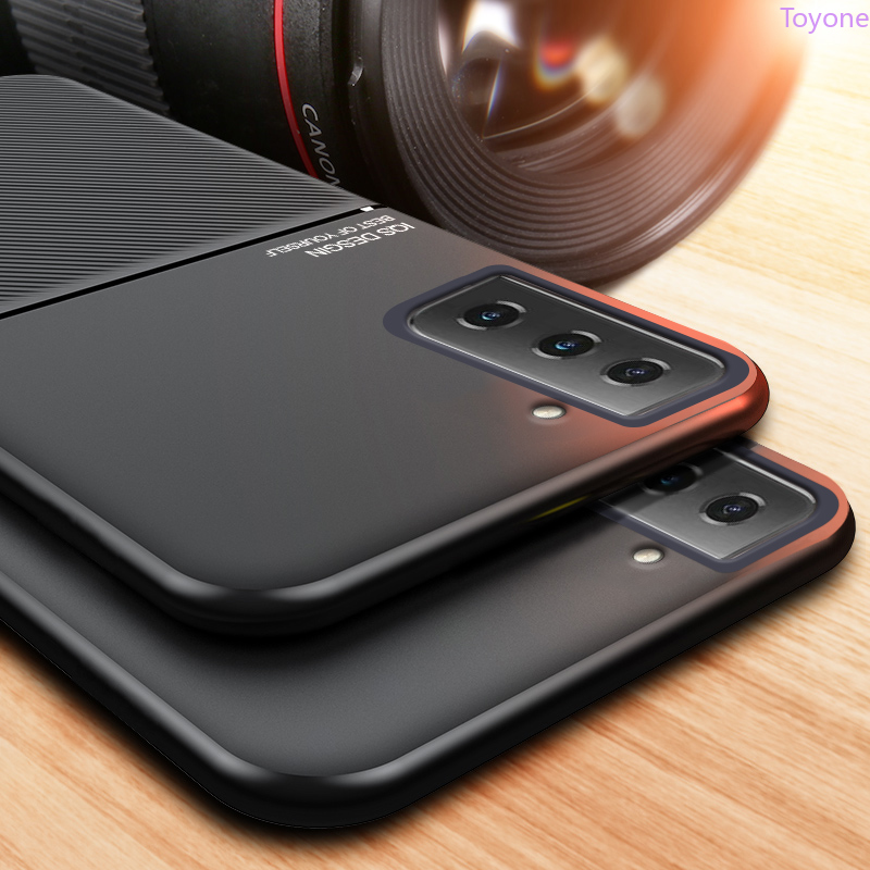 Ốp điện thoại TPU da nhám chống sốc cho Samsung S21 S21 plus S21 Ultra A91 M51 A31 a9 2018 A71  M31S J7 prime
