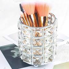 Lọ Đựng Cọ Trang Điểm Pha Lê - Cốc Đựng Cọ Make up Siêu Xinh