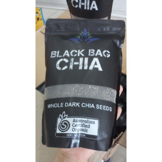 [Mã 77FMCGSALE1 giảm 10% đơn 250K] 500g hạt chia Úc đen hỗ trợ giảm cân Keto Das- Sức Khỏe Vàng | BigBuy360 - bigbuy360.vn