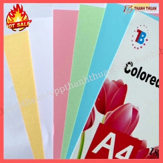 Giấy bìa màu cứng A4 180gms