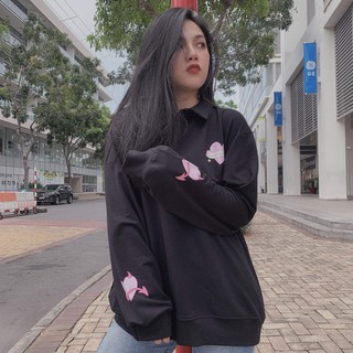 ÁO TAY DÀI CHẤT DA CÁ CAO CẤP BY NATTHYSTYLE