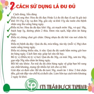 Lá đu đủ đực khô 1kg