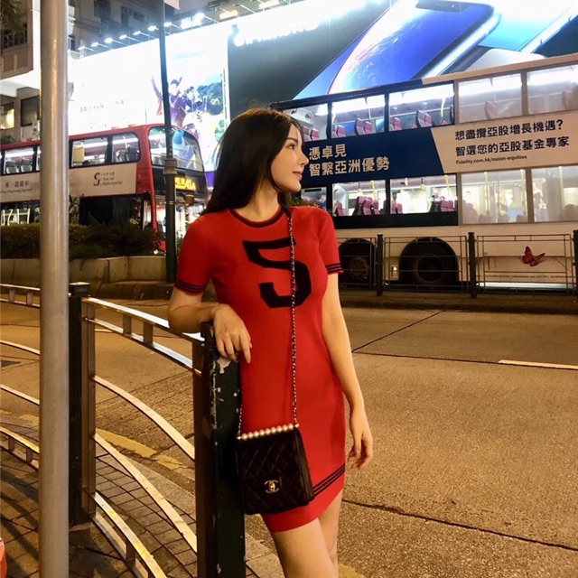 Váy Len Body Cổ Tròn | BigBuy360 - bigbuy360.vn