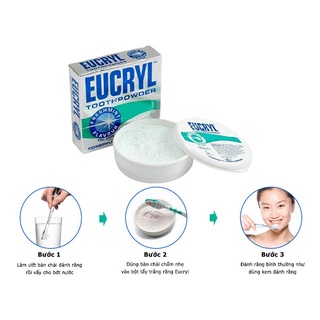 Combo Kem Trắng Răng - Bột Trắng Răng Eucryl