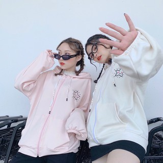 Áo khoác hoodie nỉ bông Nam Nữ nhiều màu