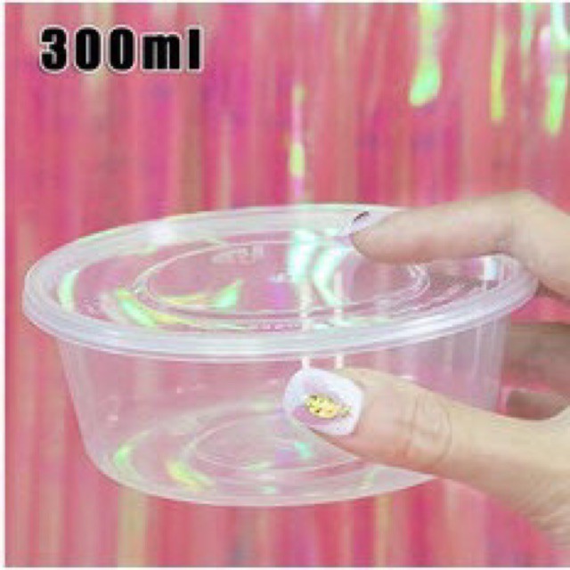 Lọ đựng smile size 300ml - dụng cụ làm smile