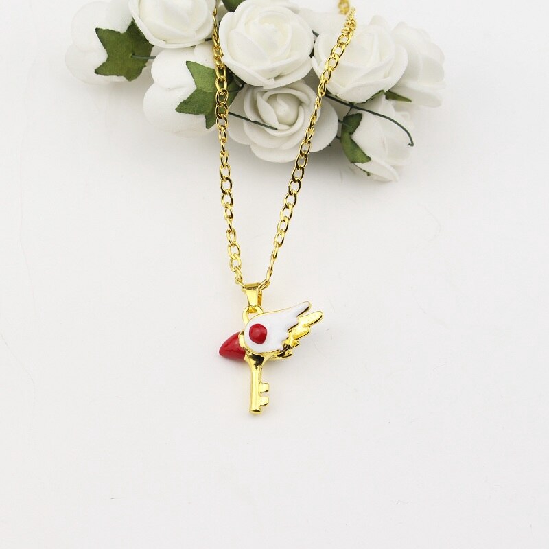 Móc khóa kiểu dáng thủ lĩnh thẻ bài Sakura độc đáo