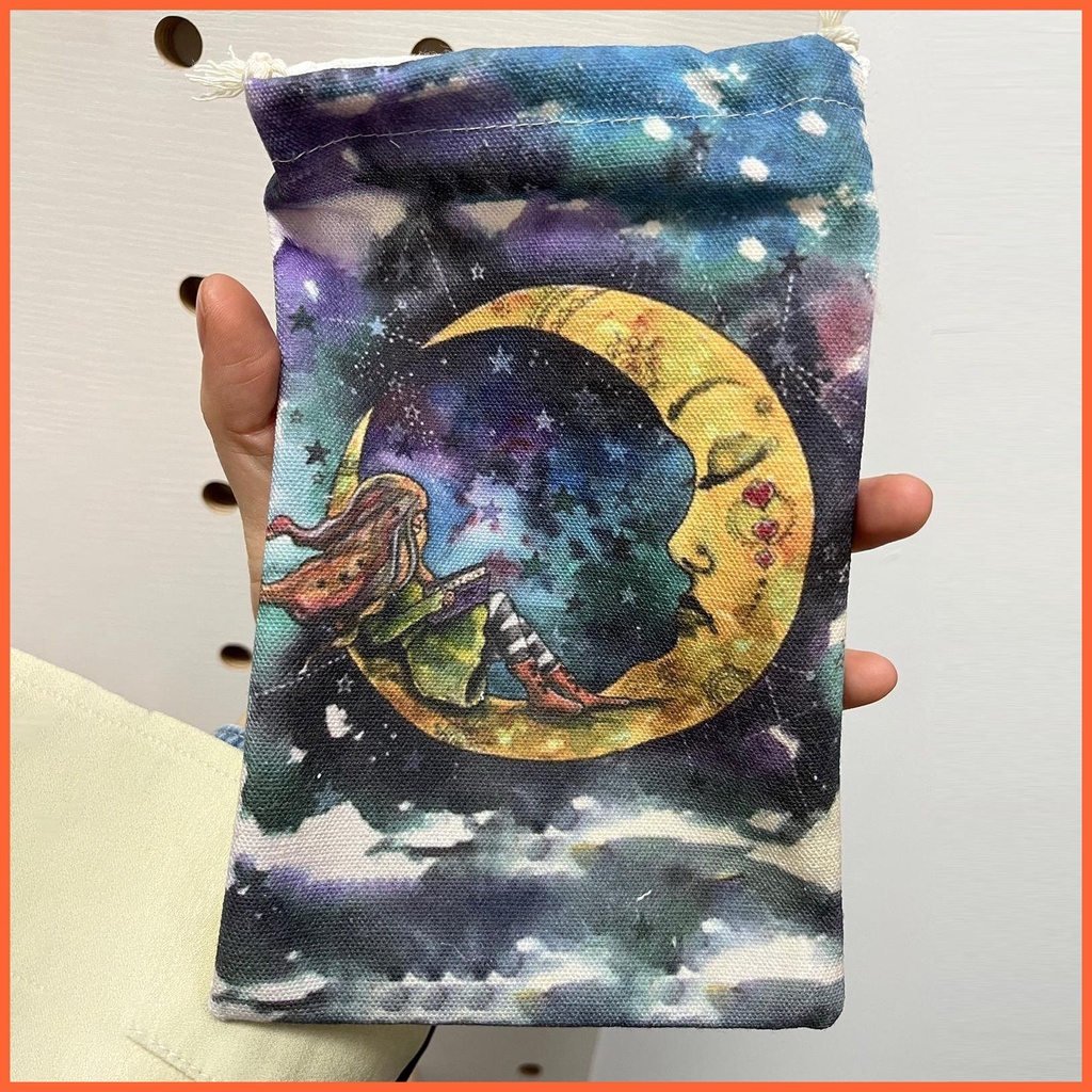 Túi Dây Rút Đựng Thẻ Bài Tarot Tiện Dụng