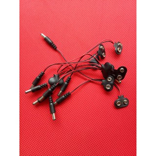Dây Đế Pin 9V + Zắc DC 5.5mmX2.1mm