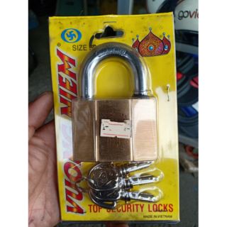 Ổ khoá đồng vương miên.khoá bấm