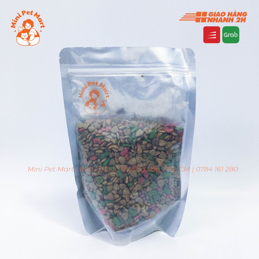 Thức ăn hạt mix cho mèo Mini Pet Mart 800g