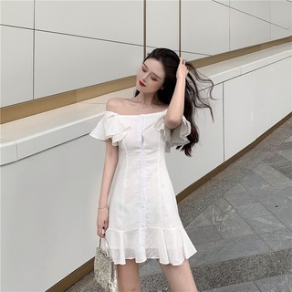 (ORDER) VÁY TRỄ VAI BASIC