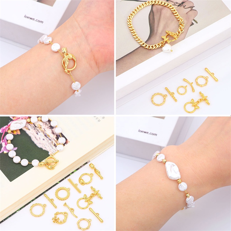 Beadia Mặt dây chuyền BEADIA mạ vàng 18k thiết kế nhiều kiểu thời trang tùy chọn