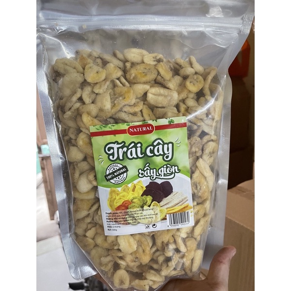 1kg Chuối sấy giòn vỡ | BigBuy360 - bigbuy360.vn