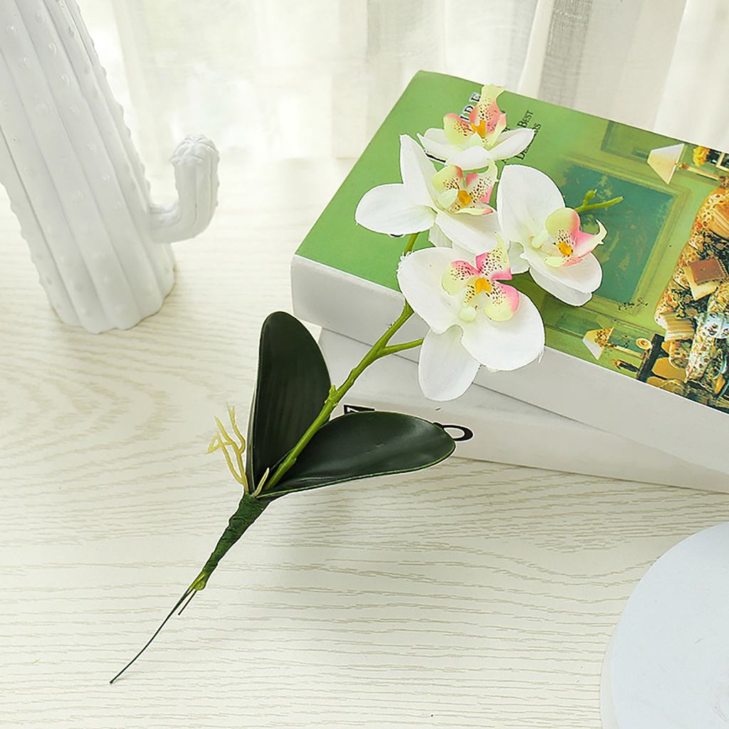 Hoa Lan Hồ Điệp Giả Để Bàn Trang Trí