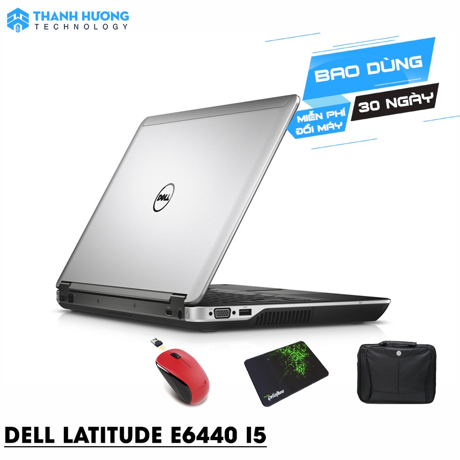 DELL LATITUDE E6440 Core i5 Dòng M, Vỏ Nhôm, Đèn Phím, Siêu Bền