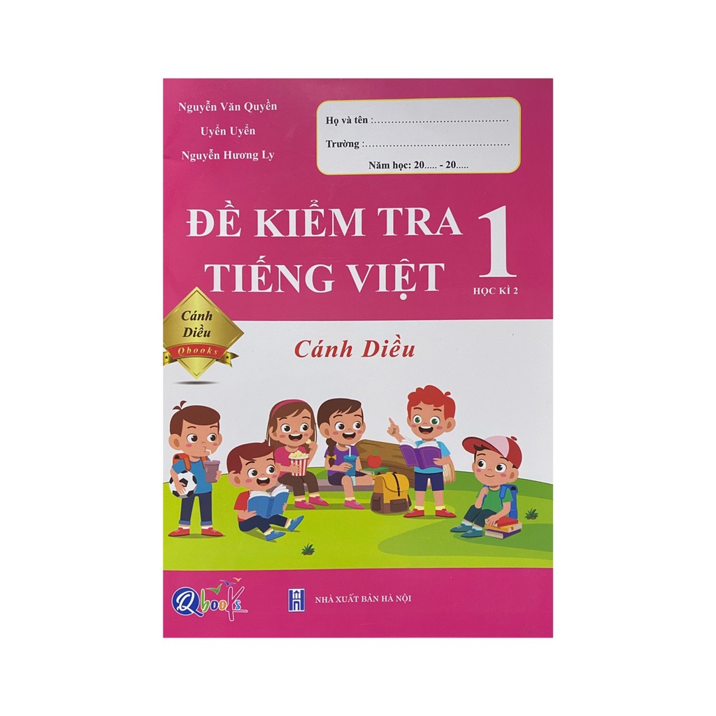 Sách - Đề kiểm tra tiếng việt 1 học kì 2 ( Cánh diều )