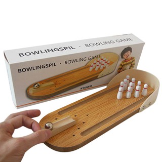 Bibobino- bộ đồ chơi bowling bằng gỗ mini - đồ chơi gỗ an toàn tuyệt đối