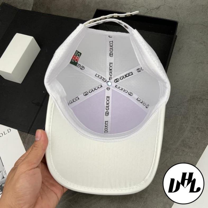 Mũ Lưỡi Trai Phối Lưới Gucci Đính Tag Đầu Sói Đen Full Tem Cao Cấp Nam Nữ