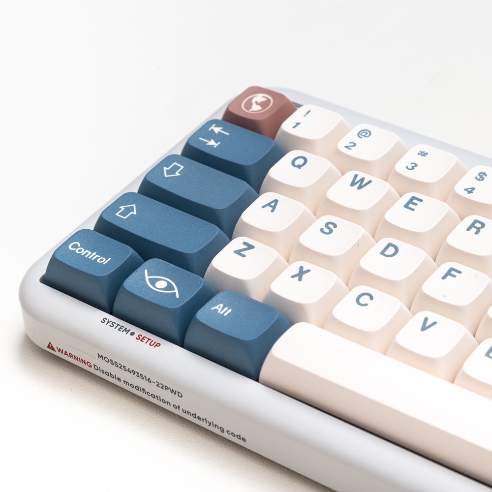 133 phím GMK Earth Tones Keycaps XDA Profile PBT DYE SUB Bàn phím cơ Keycap