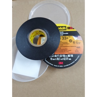 Băng keo điện 3m super 33+, super 35, cách điện hạ thế size 19mm x 20m