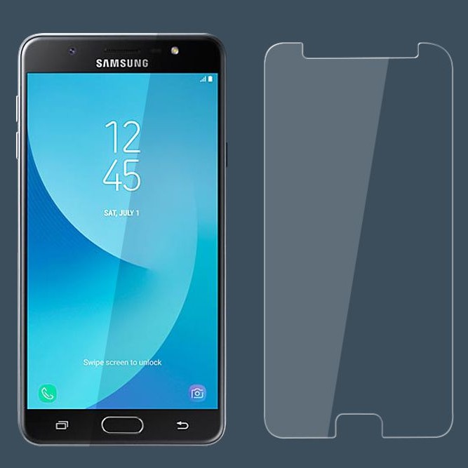 Kính cường lực Samsung J5 pro 2017 trong suốt, tặng giấy lau màn hình