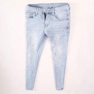 Quần jeans nam xanh đen, quần bò nam ống ôm trơn vải mềm mịn cao cấp hợp dáng - QJ03