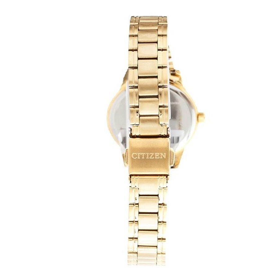 Đồng Hồ Nữ Citizen Dây Thép Không Gỉ EJ6082-51E - Mặt Đen