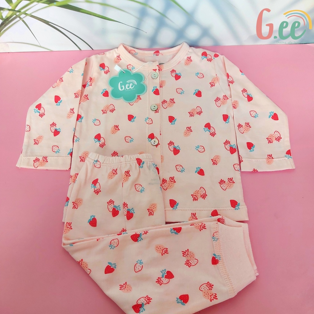 Quần Áo Sơ Sinh Bé Trai Bé Gái Dài Tay Set Bộ Đồ Em Bé Trẻ Em Họa Tiết Dễ Thương Vải Cotton Mềm Mịn, Thấm Hút Mồ Hôi