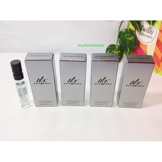 Mẫu thử nước hoa vial nam mr burberry edp 2ml