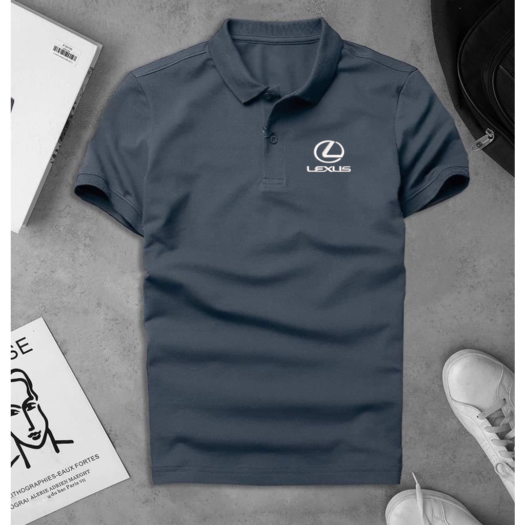 |LOGO THÊU| Áo thun Polo LEXUS Cao Cấp - Polo có cổ Logo Hãng Xe Ô tô nhiều màu Sang Trọng