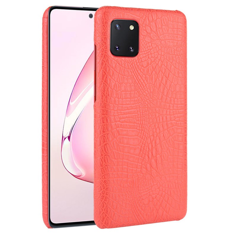 [Cao Cấp] Ốp Lưng Samsung Note 10 Lite A81 M60s Vân Da Cá Sấu