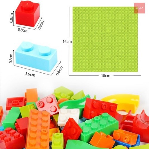 Bộ xếp hình lego cầu trượt thả bi 168 chi tiết, chất liệu nhựa ABS an toàn cho bé, tăng cường khả năng sáng tạo