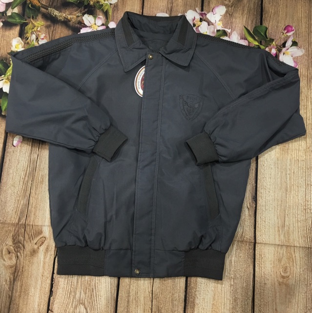 Áo khoác dù kaki chống mua chống nhăn trung niên dưới 75kg