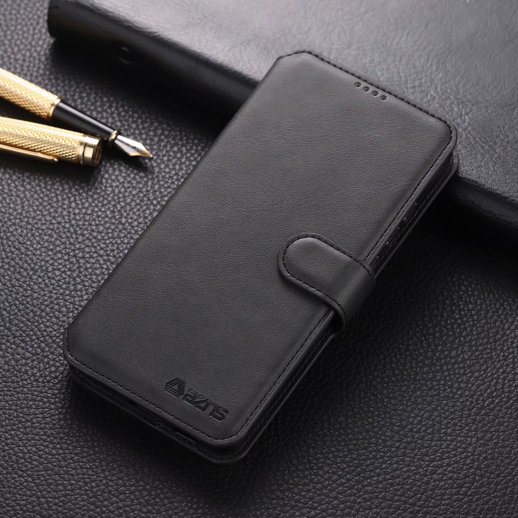 Bao da điện thoại có ngăn đựng thẻ nắp gập từ tính cho Redmi K30 5G K20 Pro Mi 9T / 9T Pro