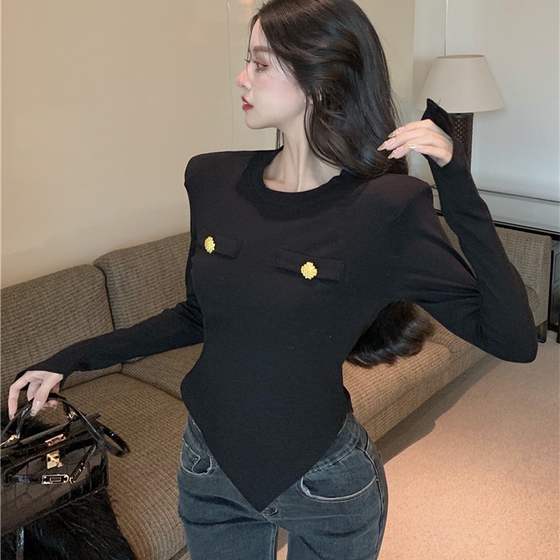 Đầm tay dài dáng ôm thời trang thu đông cho nữ