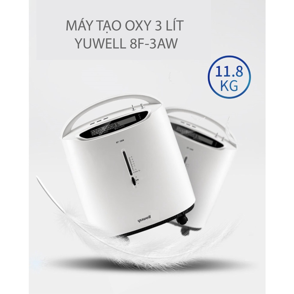 Máy Tạo Oxy Yuwell 8F-3AW Chính Hãng