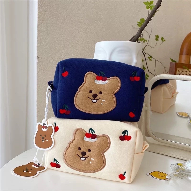 Bóp viết hình con gấu cherry