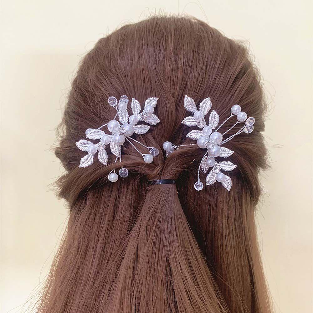 IVORY Trâm Cài Tóc Chữ U Phong Cách Trung Hoa Cổ Điển Cho Cô Dâu