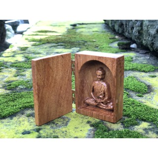 Hộp Tỉnh Thức - Tượng Phật Thích Ca Gõ - (4cm x 6cm)