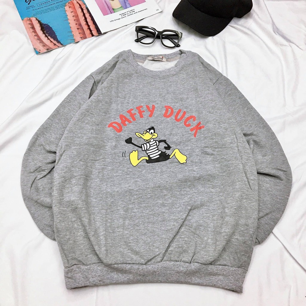 Áo sweater unisex chất nỉ bông loại 1 (Ảnh Thật)