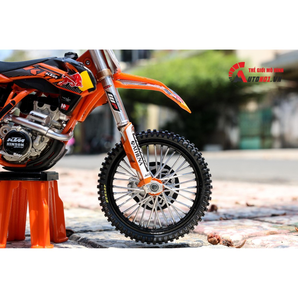 MÔ HÌNH XE ĐỊA HÌNH OFFROAD KTM 250SX-F 38 1:12 AUTOMAX 4820