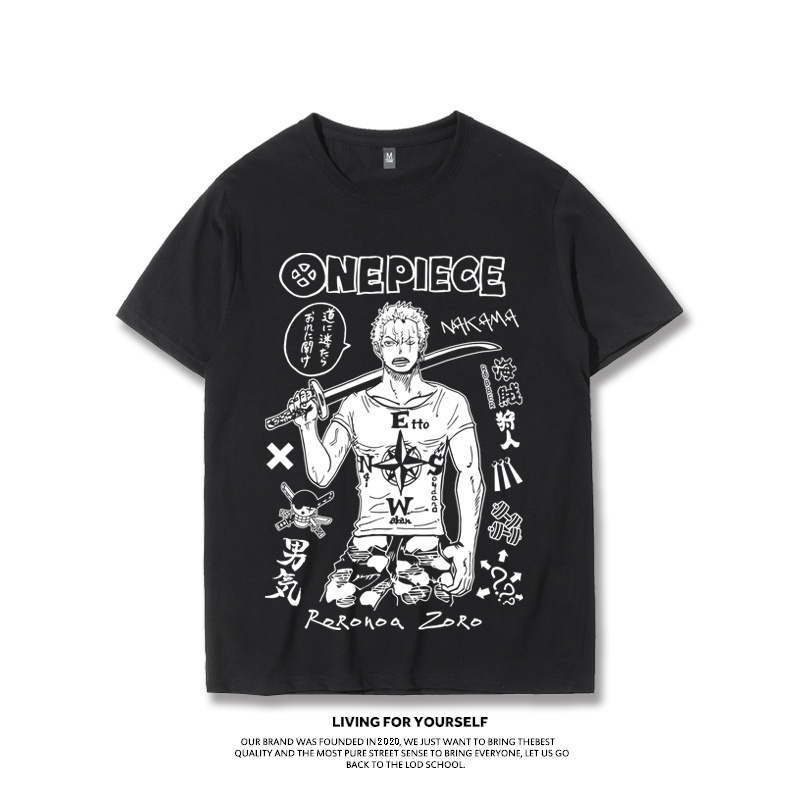 BST áo Thun One Piece Luffy T-shirt Zoro Law anime manga mẫu HOT độc đẹp giá rẻ