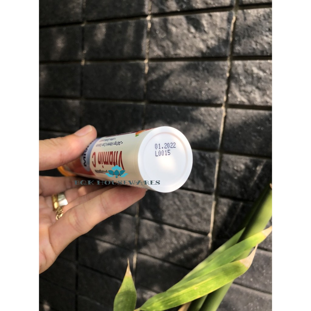 [ HÀNG ĐỨC ] Ống 20 Viên Sủi Vitamin C và MultiVitamin Das Gesunde Plus | Thế Giới Skin Care