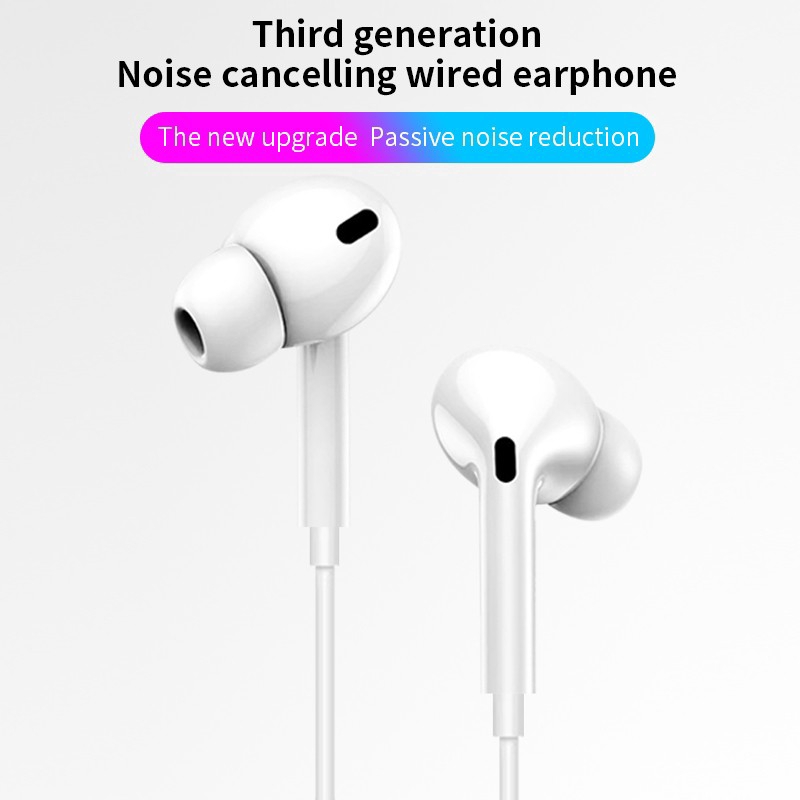 [✅COD]  Lightning Earphone Stereo Headphones With Mic & Volume For IPhone 8 7 Plus X XS MAX XR