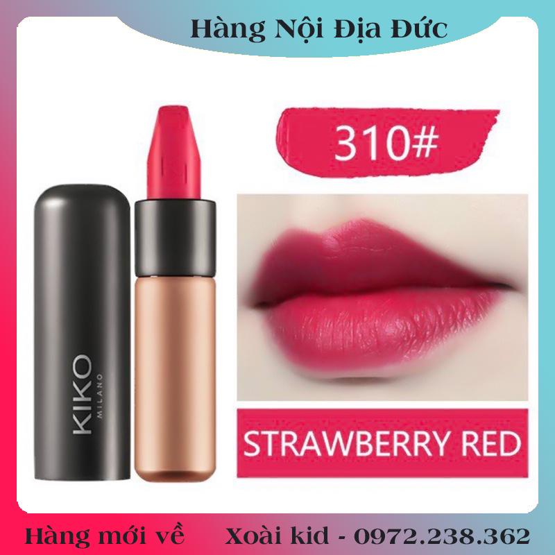 [auth] (SALE) Son Kiko Velvet Passion Matte - Full màu Đủ Bill tại Đức [Hot]