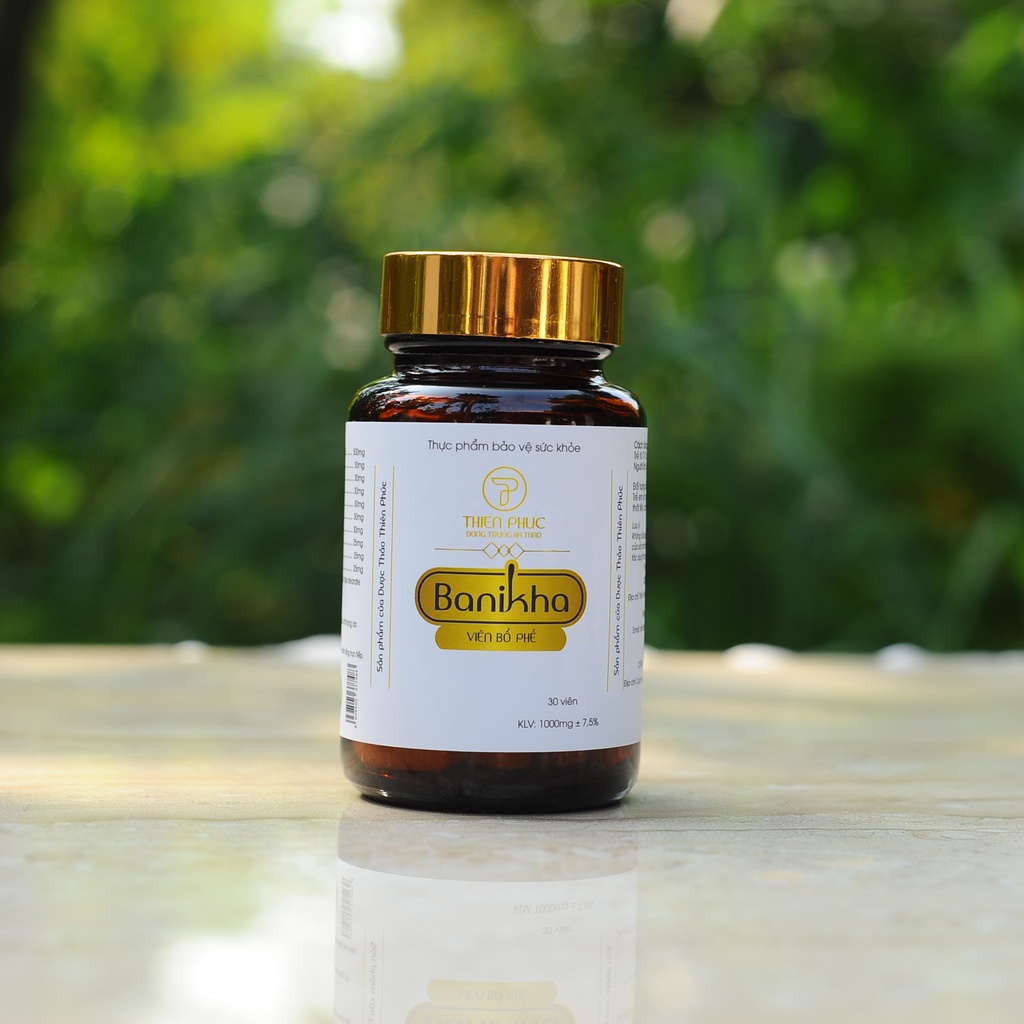 Viên bổ phế Banikha Thiên Phúc 2 lọ x 30 viên